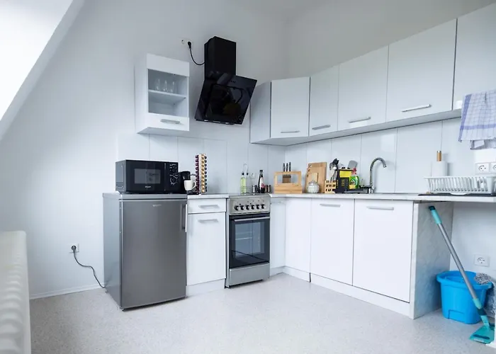 Apartamento Business Design-apartment - 55qm, Küche&arbeitsplatz - By Lott Living Duisburg