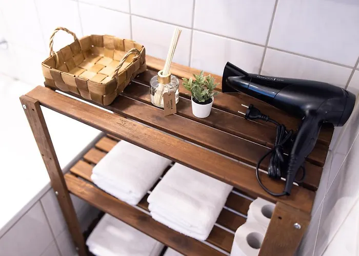 Business Design-apartment - 55qm, Kueche & Arbeitsplatz - By Lott Living Apartment