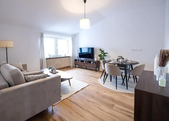 Business Design-apartment - 55qm, Küche&arbeitsplatz - By Lott Living Duisburg